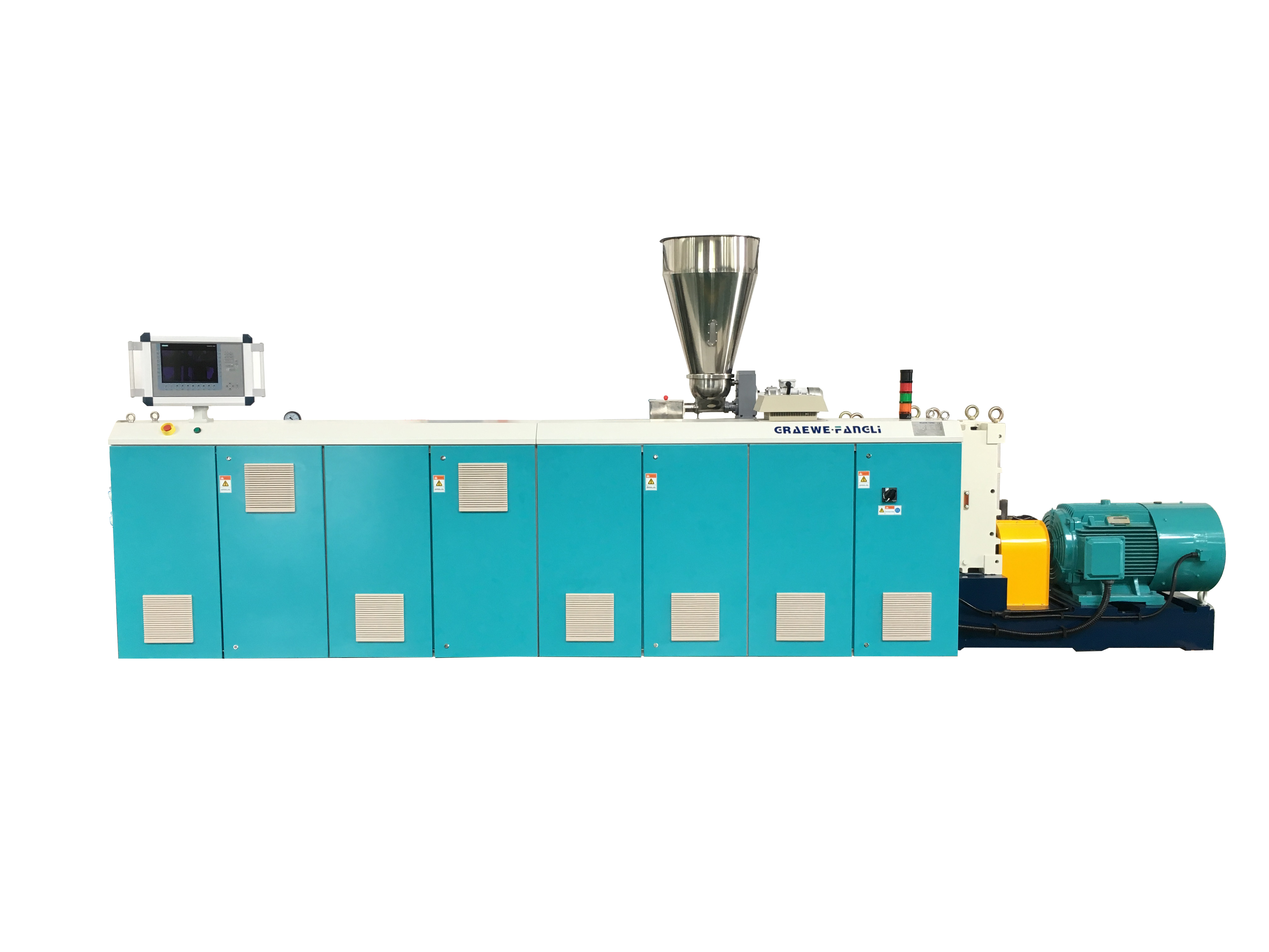 36 series ultra length diameter ratio counter rotating parallel twin-screw extruder