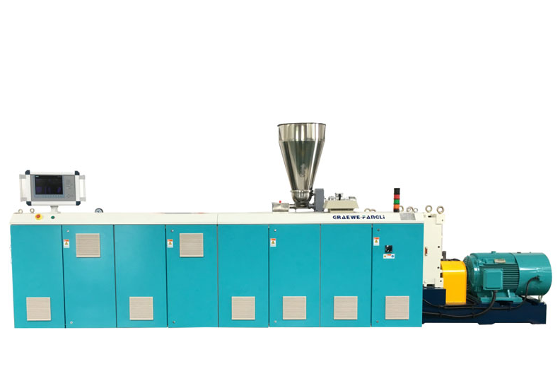 FLSP Series Counter-rotating Parallel Twin-screw Extruder —The Choice of High-efficiency PVC Pipe Extrusion Production Line