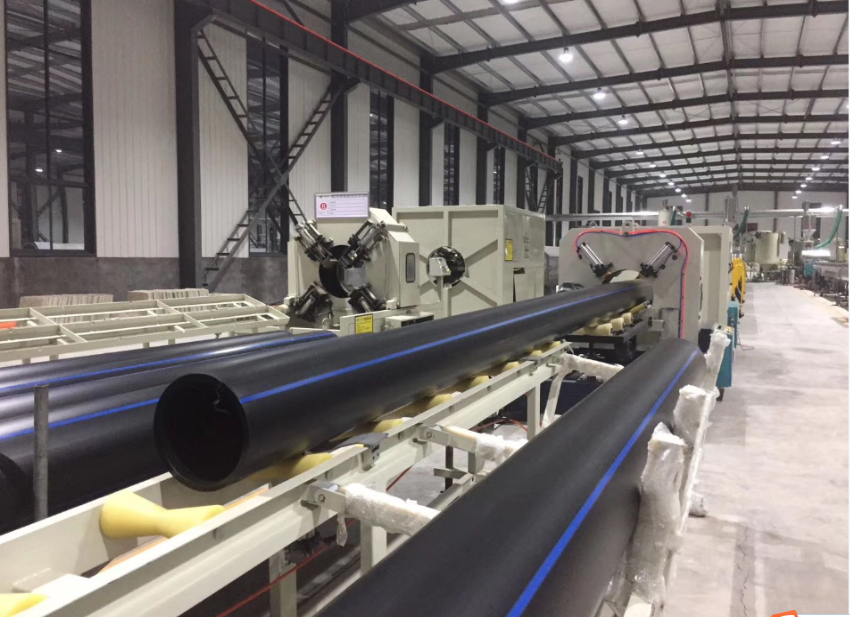 HDPE Pipe Extrusion Production